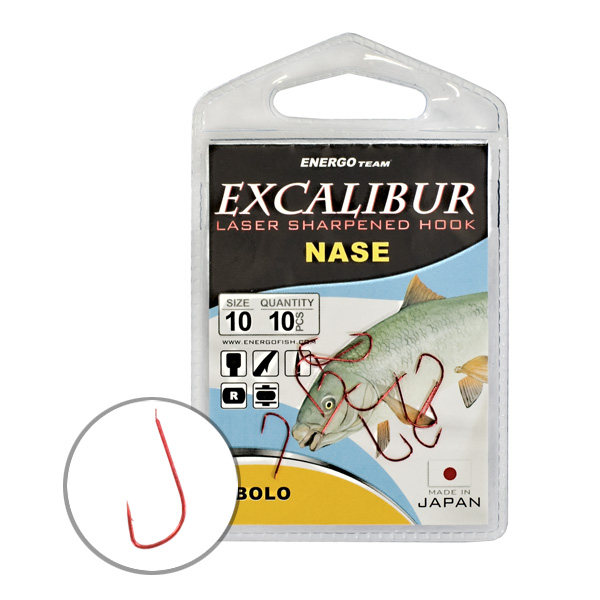 Excalibur nase bolo red size: 12